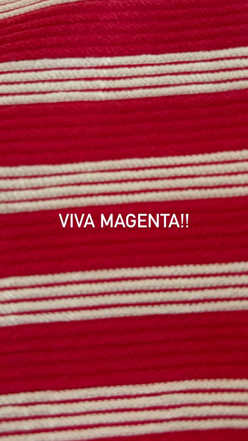 VIVA MAGENTA knit dress