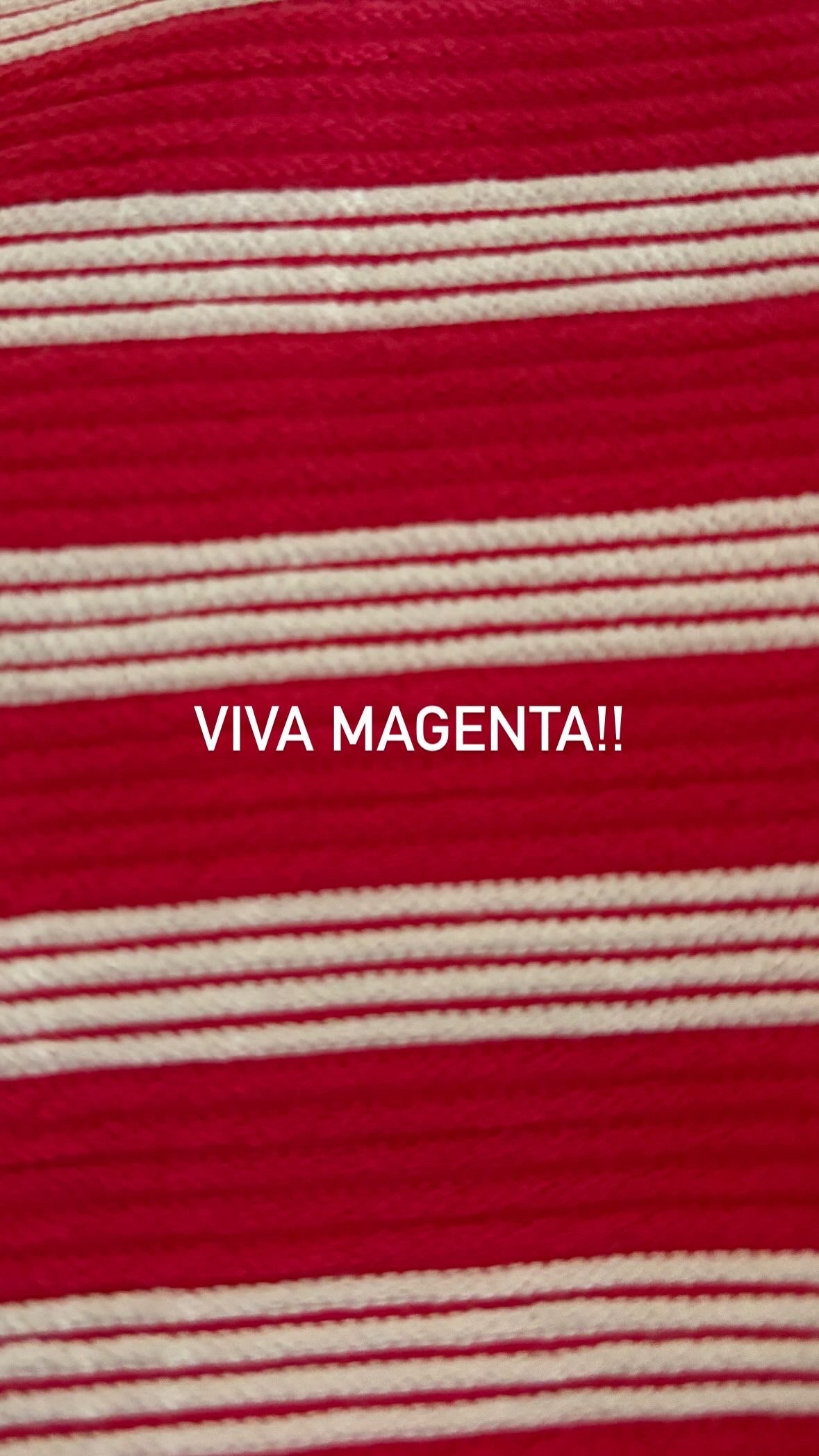 VIVA MAGENTA knit dress