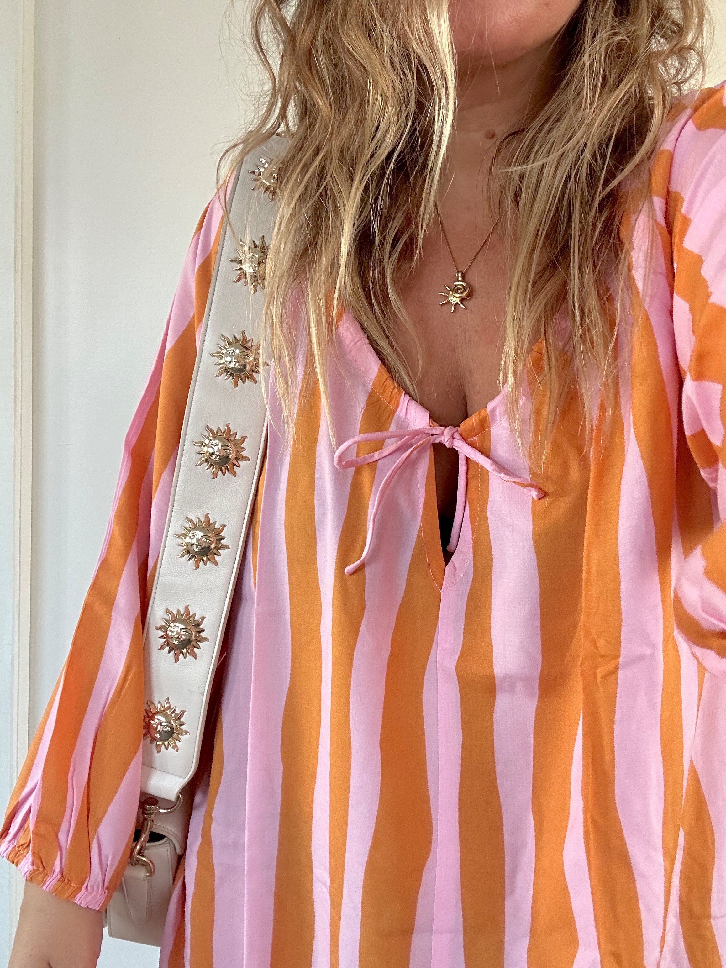 SHERBET ZAG STRIPE SMOCK