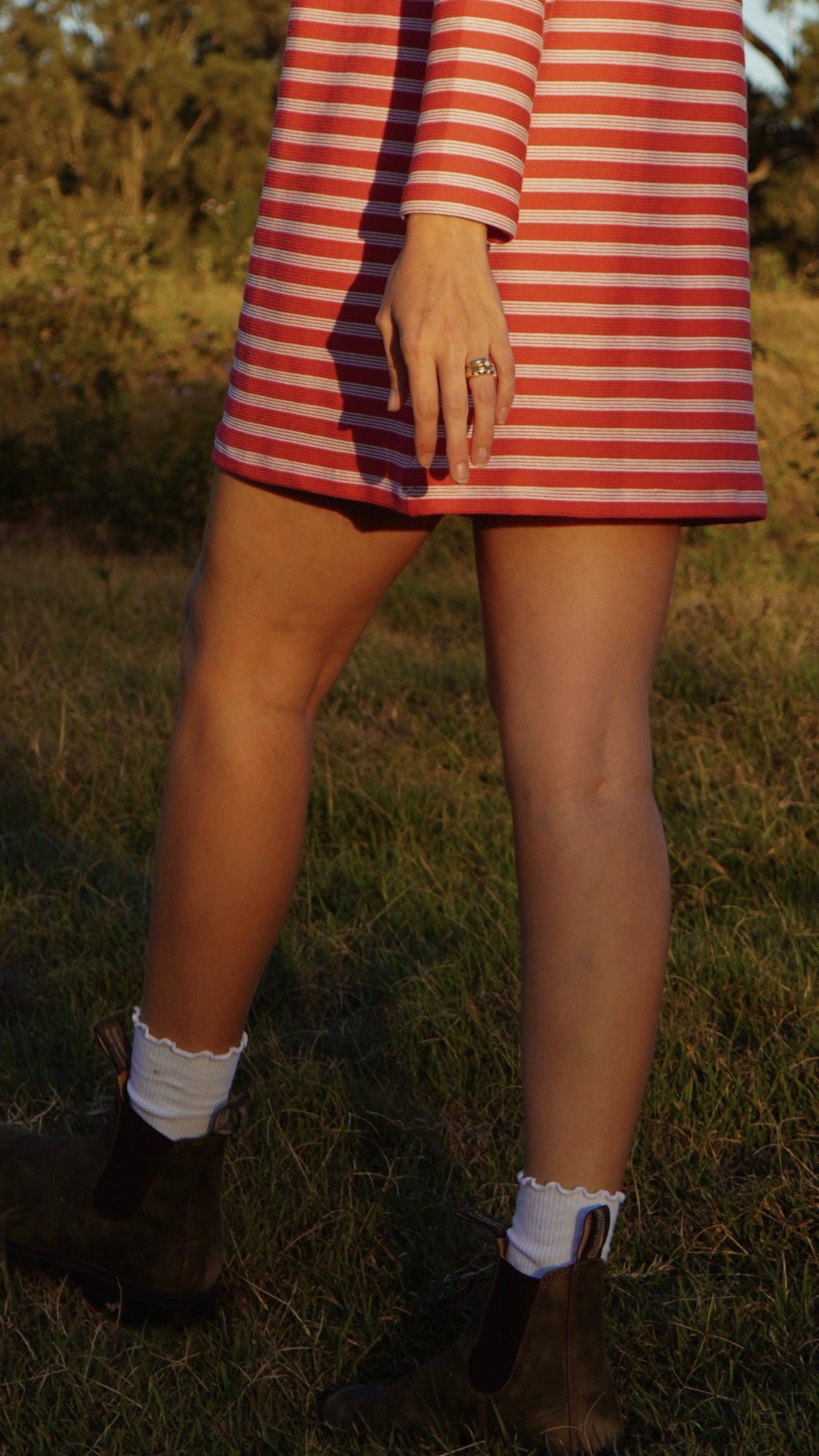 VIVA MAGENTA knit dress