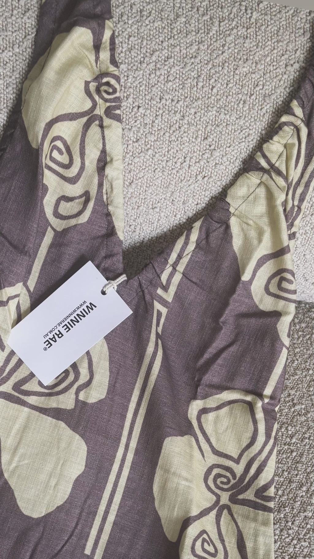 HIBISCUS HEAT mini BROWN