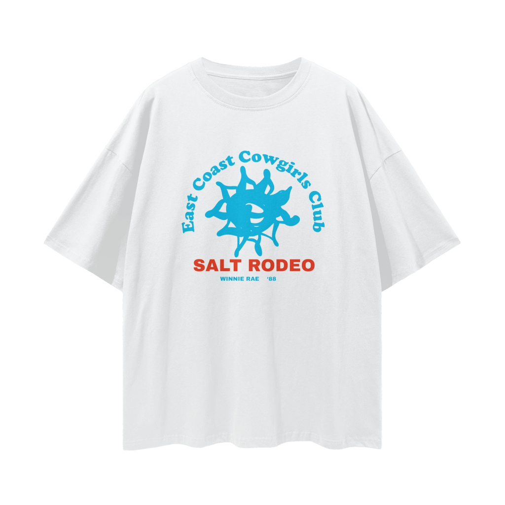 SALT RODEO TEE - White