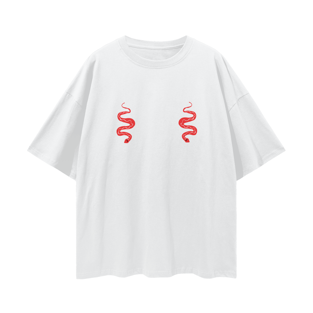Crimson Coil Tee - RED