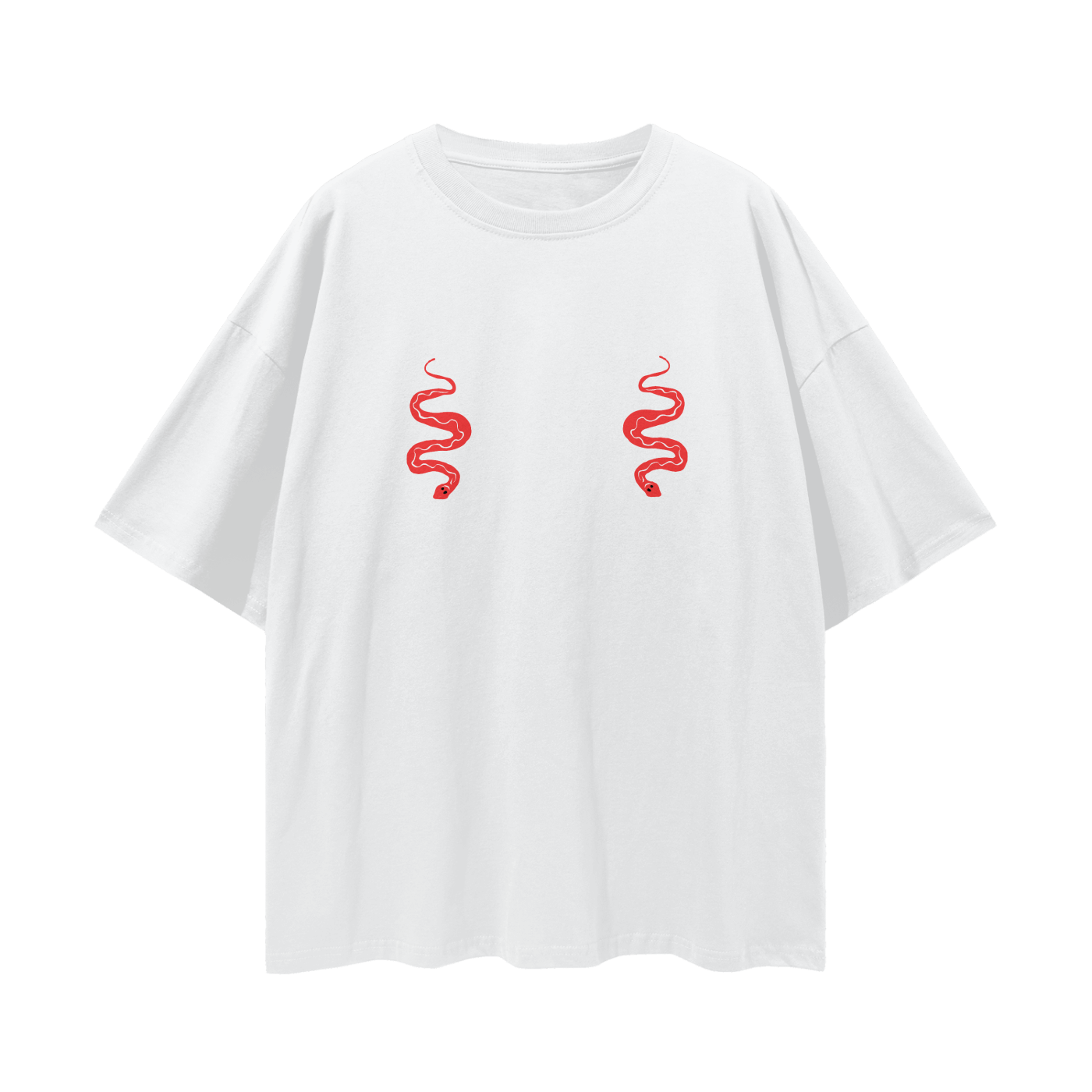 Crimson Coil Tee - RED