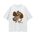 Abstract Bloom Tee – Cocoa